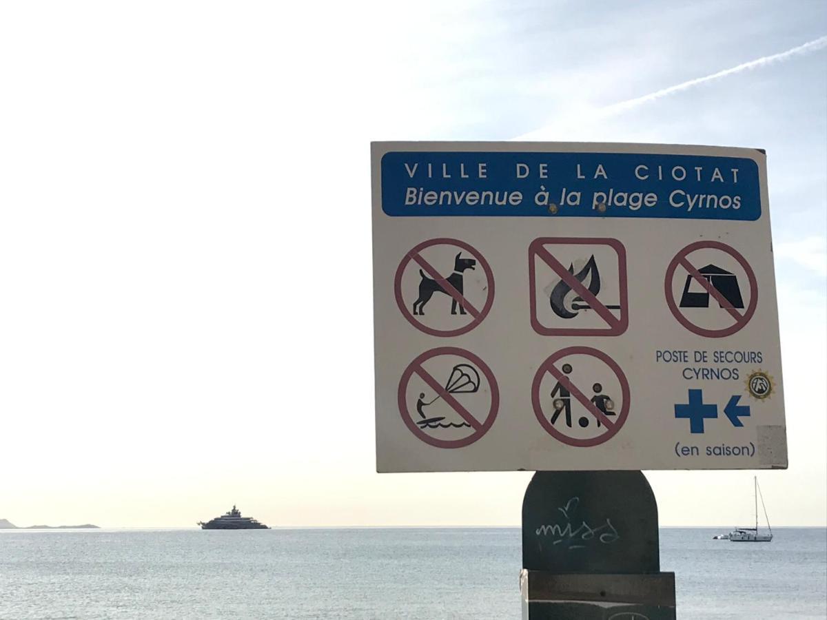 Appartement Le Cosi 2 -Bord De Mer- La Ciotat Eksteriør billede